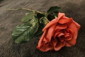 Zijden roos 65cm | Valentijnsdag | Valentijnscadeau voor haar
