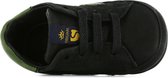 Shoesme sneaker - Black Green stripings