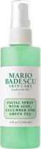 Mario Badescu Facial Spray with Aloe, Cucumber & Green Tea - facemist - Vermoeide huid - Hydratatie - Artikel vrij van Ftalaat, Parabenen, Sulfaat - 118ml