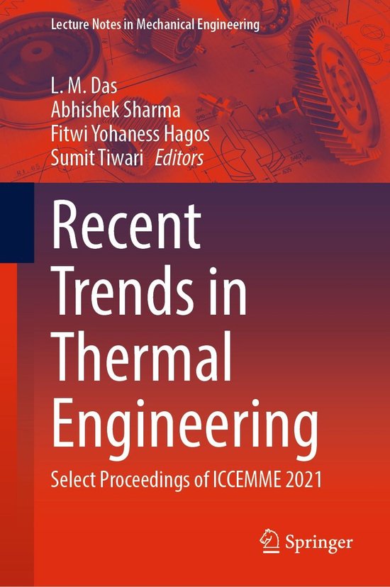 Lecture Notes in Mechanical Engineering - Recent Trends in Thermal Engineering
