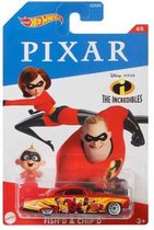 Mattel Hot Wheels Pixar Die-Cast voertuig - The Incredibles Pixar