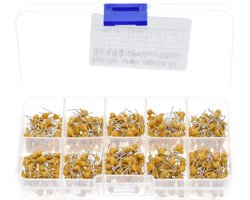 500 pcs - Keramische Condensatoren - 10 * 50 Stuks 0.1Uf-10Uf (104 ~ 106)