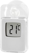 Hama Raamthermometer Voor Binnen En Buiten Digitaal 7,5 X 4,6 Cm Wit