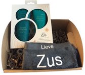 Geschenkset - Bodylotion & Showergel - Washandje - Lieve Zus