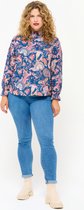 LOLALIZA Blouse met paisley print - Light Blauw - Maat 44