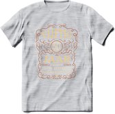50 Jaar Legendarisch Gerijpt T-Shirt | Roest - Ivoor | Grappig Verjaardag Cadeau | Dames - Heren | - Licht Grijs - Gemaleerd - XL