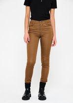 LOLALIZA Skinny broek - Camel - Maat 36