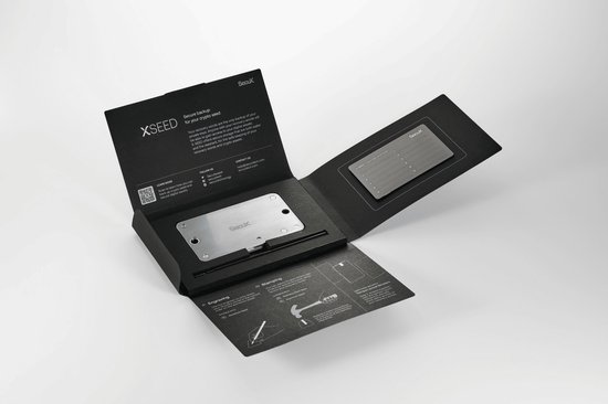 X-Seed Pro - Hardware wallet - Bitcoin - Crypto - Geschikt voor SecuX - Ledger Nano S / X en Trezor - Cryptosteel - SecuX Technology Inc.