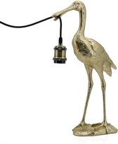 Gold Master Crane With Lamp 28*13*48cm