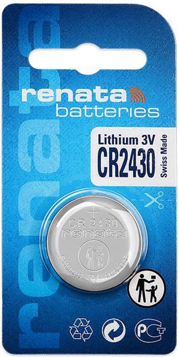 Renata CR2430 lithium batterij multipack 10 stuks