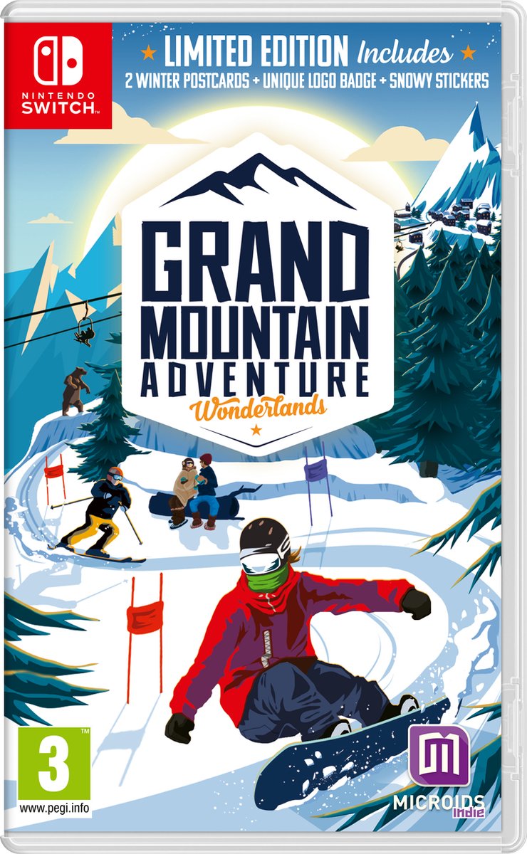Grand Mountain Adventure: Wonderlands Limited Edition - Switch