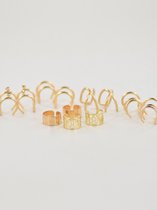 Earcuff set 12 stuks