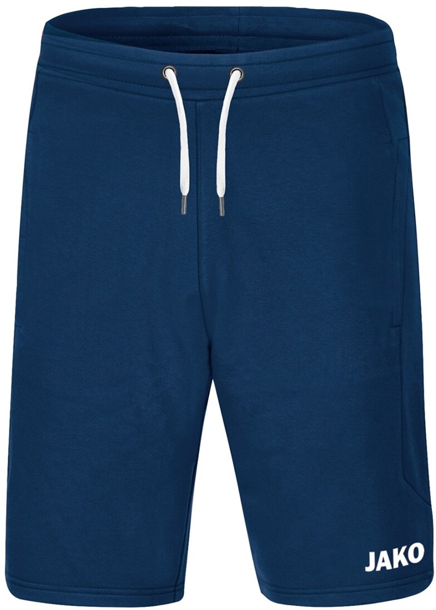 Jako Base Joggingshort Marine Blauw Maat XL