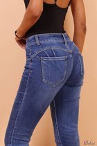 Broek Toxik3 Push-up medium hoge taille new jeans