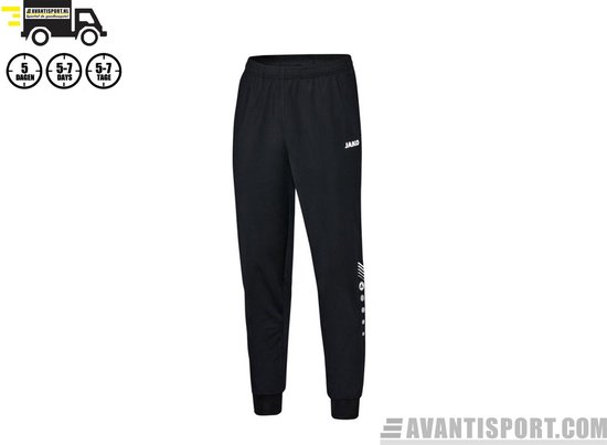 JAKO - Polyesterbroek Classico, Uniseks-Volwassene, Zwart, L