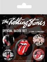 The Rolling Stones Classic button set