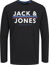 JACK & JONES  JACRON TEE LS AND PANTS LW GIFTBOX Heren T-Shirt  - Maat M