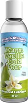 VINCE  and  MICHAEL'S | Vince  and  Michael's   Professional Lube Intense Warm Vanilla Gold Pear  150ml
