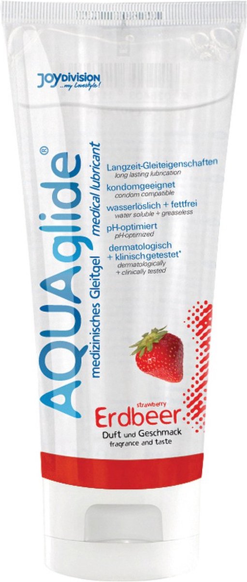 Goedkoopste Aquaglide Strawberry - 100 ml - Glijmiddel