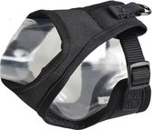 # KIPPENHARNAS ZWART 30X19X37-47CM