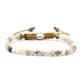 Karma armband 84450 Spiral Clear Zoe XXS (rosegold crystal)