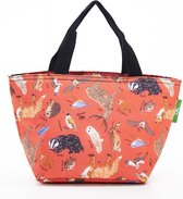 Eco Chic - Cool Lunch Bag _ small - C06RD - Red - Woodland