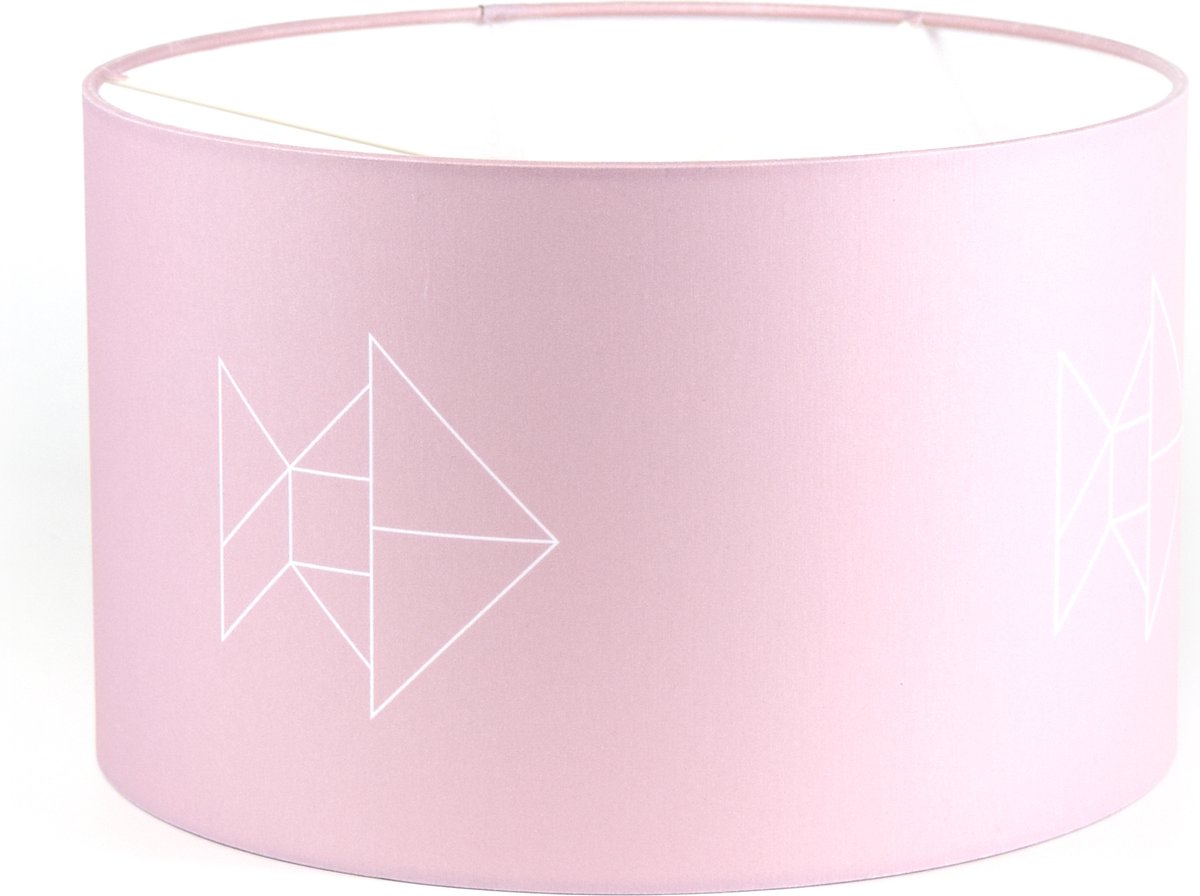 Bees and Bananas - Kinderkamer hanglamp - Vis -Roze - Kinderlamp