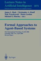 Formal Approaches to Agent-Based Systems