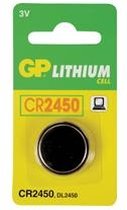 GP Batteries Knoopcel CR2450 Lituim 3V