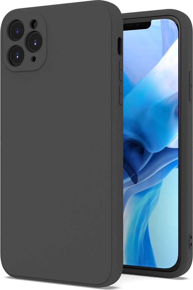 Nixnix - Iphone 13 Pro Max telefoon hoesje - Zwart - Phone case