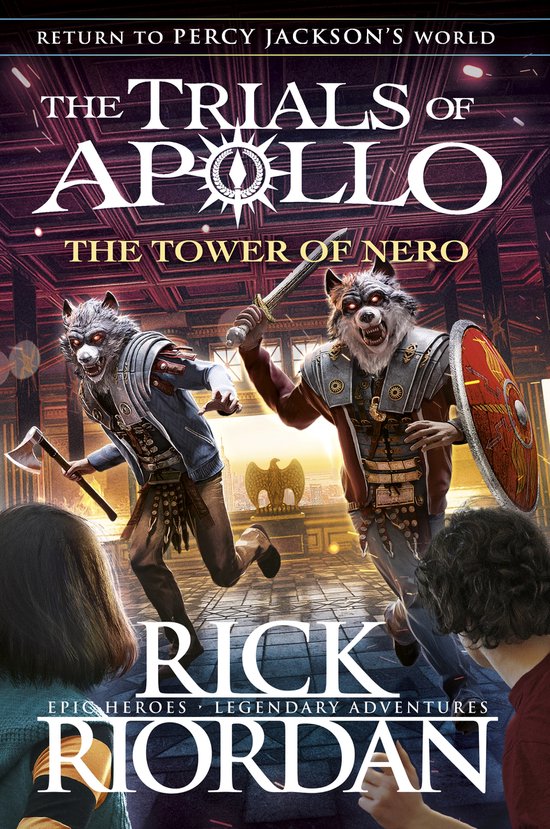 The Tower of Nero The Trials of Apollo - cover