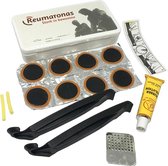 Fiets Reparatieset - Banden Plak Set Fiets - Multitool Fiets Gereedschap - Bandenreparatie- Reparatiedoos - Fietsband Reparatie