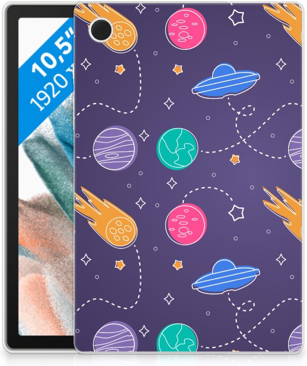 Samsung Galaxy Tab A8 2021/2022 Leuke Siliconen Hoes Space