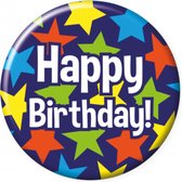 Button - Happy Birthday - Klein