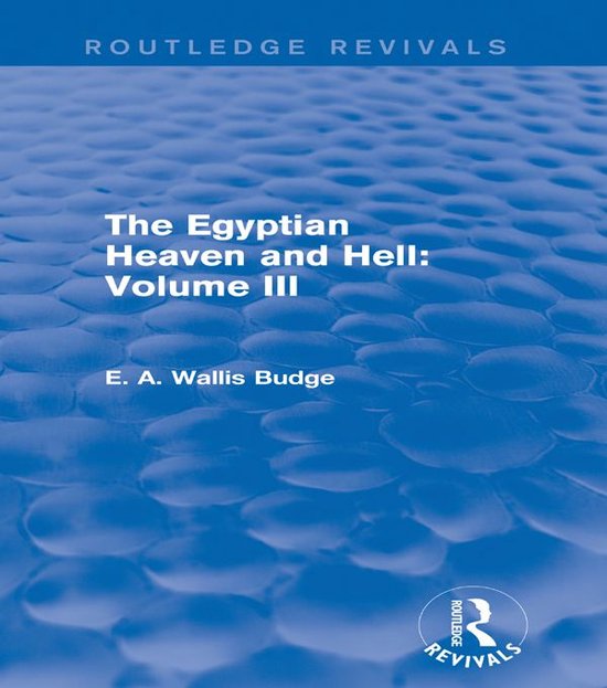 The Egyptian Heaven and Hell - cover