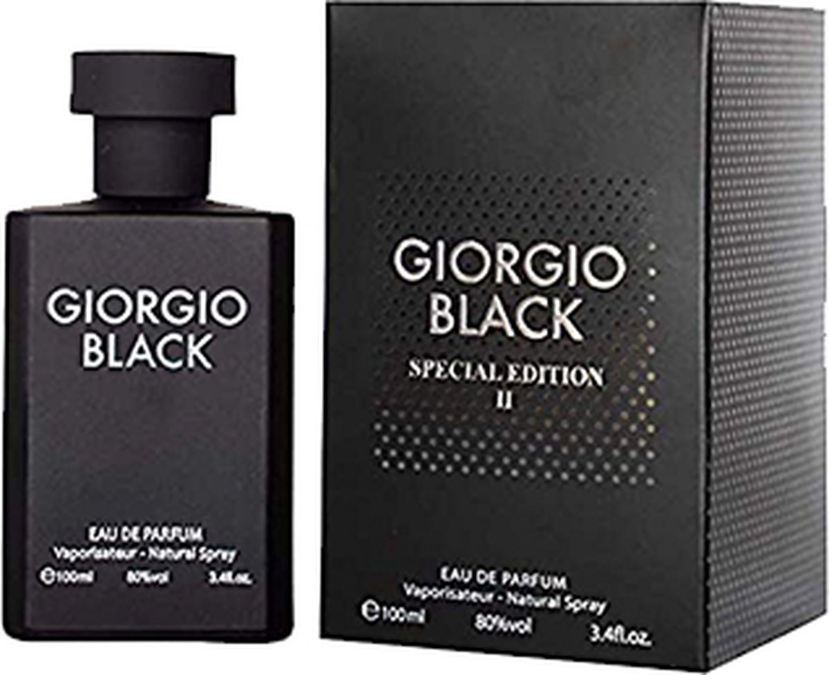 Giorgio Group Black Special Edition Ii Intense Eau De Parfum 100 Ml