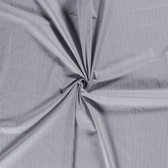Katoen stof - Kleine Streep - 140cm breed - Staalblauw - 10 meter