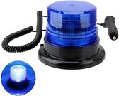 VCTparts Blauw Zwaailicht LED Stroboscoop Noodverlichting met Magneet