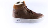 Hip sneaker H2535-26CO-AC cognac fur rand-31