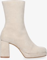 Tango Nadine 5 Enkellaarsjes - Enkelboots met rits - Dames - Beige - Maat 42