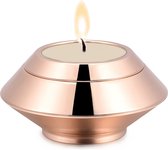 Dutch Duvall | Mini urn waxinelichthouder | Rosé goud kleurig |inclusief waxinelichtje | mini urn voor een kaars