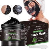 Mee-etermasker - Peel off mask - Gezichtsmasker met Actieve Houtskool - Diepe Huidreinigende Masker
