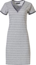 Pastunette Deluxe - Artistic Grey - Dames Nachthemd - Grijs - Maat 38