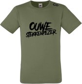 Karper shirt - Karpervissen - CarpFeeling - Ouwe stekkenpezer - Olive - Maat XXL