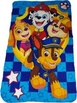 Fleece dekentje Paw Patrol - Blauw / Multicolor - Fleece - 100 x 150 cm - Thuis - Warm - Comfort - Deken - Winter - Dekentje - Cadeau