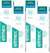 4x Elmex Tandpasta Sensitive Professional Gentle Whitening 75 ml
