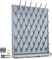 Blity® Droogrek Voor Laboratorium - 52 Pinnen - Grijs - Glaswerk Opdrogen - Rek - Wandmontage & Vrijstaand - Scheikunde Set Accessoires