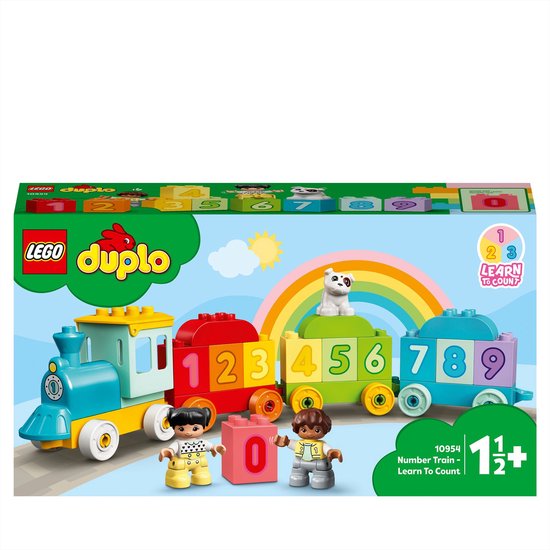 Afbeelding van LEGO DUPLO Getallentrein Leren Tellen - 10954 speelgoed