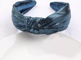 Diadeem Haarband-Boog Haarband-Hoofdband-Haaraccessoire-Outdoor Haaraccessoire-Dames Hoofdband-Kleur: Azure Blue