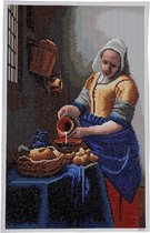 Diamond painting-old masters- 40x60- melkmeisje- complete set-